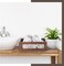 Wooden Countertop Baskets Set of 2 for Kitchen, Bathroom, Pantry|Wall Mount Upgrade with Full Accessories| Rustic Nesting Boxes|Wooden Organizer Crates for Fruit, Vegetables, Produce, Bread